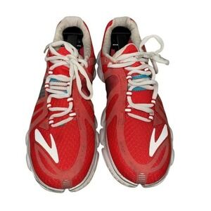 Brooks Pure Flow P2 Womens 8 Pre-Owned Athletic Trail Running Shoes Red/Teal